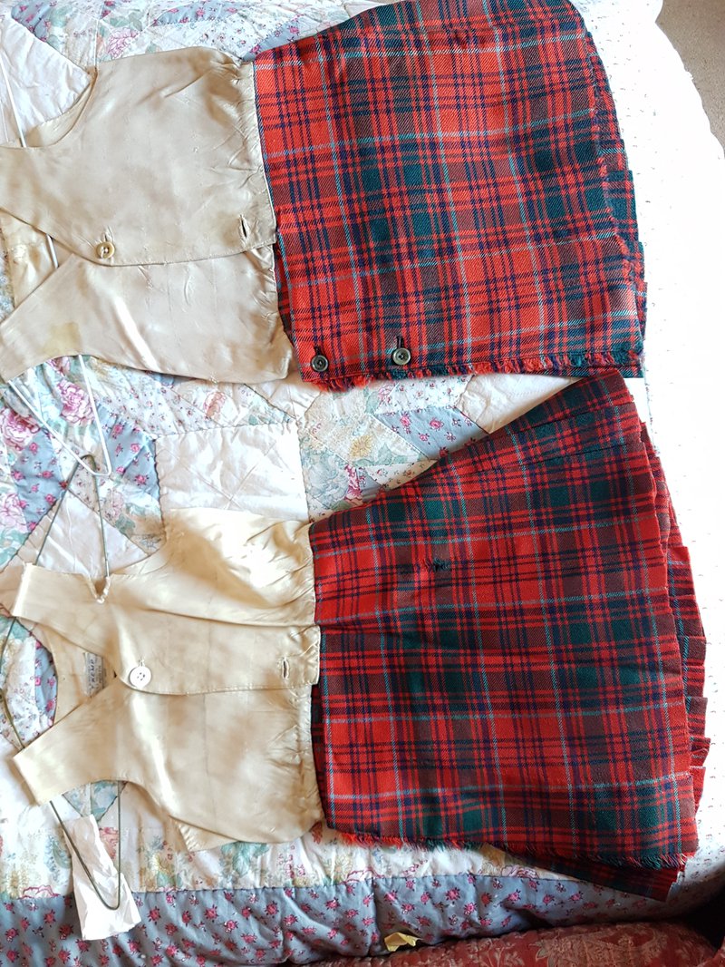 Victorian child's kilts Victorian child's kilts