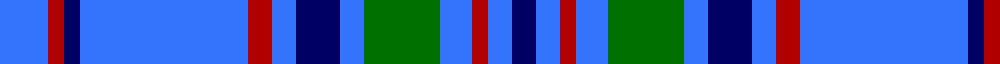 Bermuda Blue (1962) (District) example sett