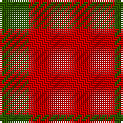 G/14 R/42 tartan Tartan detail