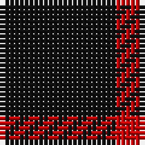 K/24 R/6 tartan Tartan detail
