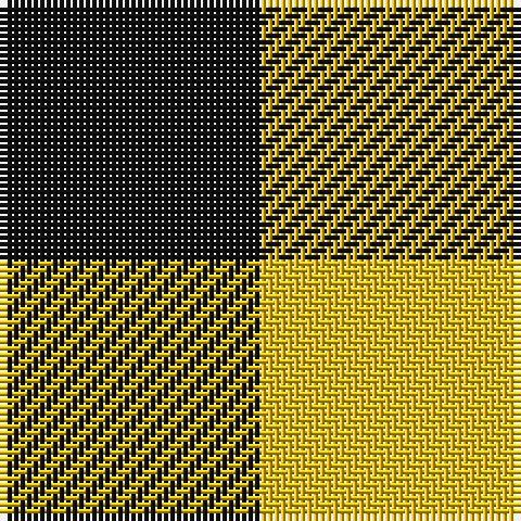 K/40 Y/40 tartan Tartan detail