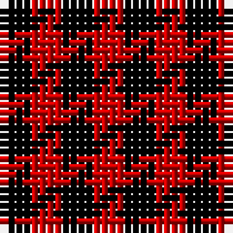 K/4 R/4 tartan Tartan detail