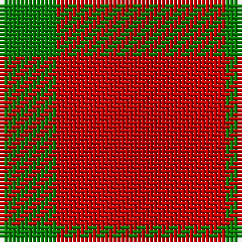G/14 R/42 tartan Tartan detail