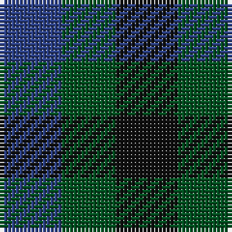 B/16 G14 K/16 tartan Tartan detail