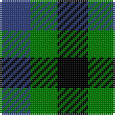 B/16 G14 K/16 tartan Tartan detail