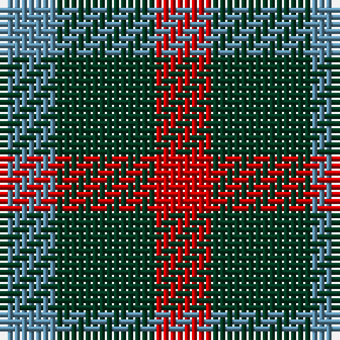 B/8 DG14 R/8 tartan Tartan detail
