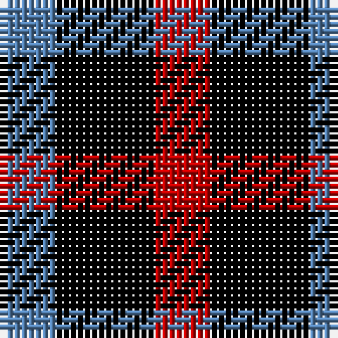 B/8 K14 R/8 tartan Tartan detail