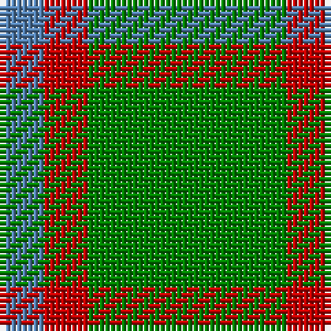 B/8 R8 G/36 tartan Tartan detail