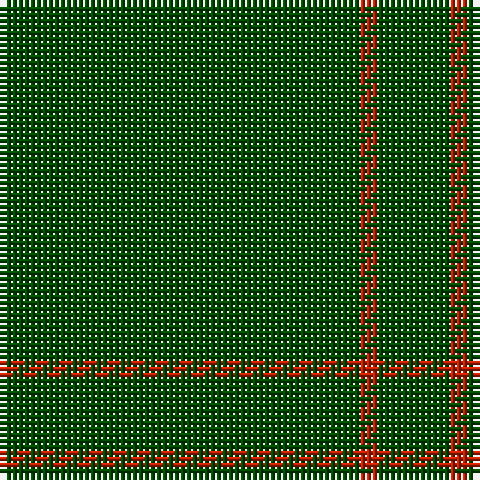 G/12 R3 G/60 tartan Tartan detail