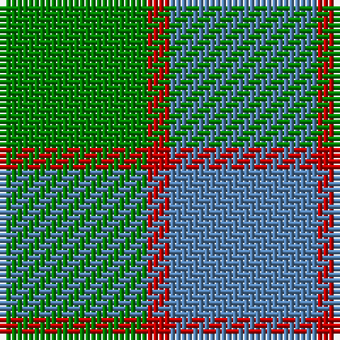 G/26 R4 B/26 tartan Tartan detail