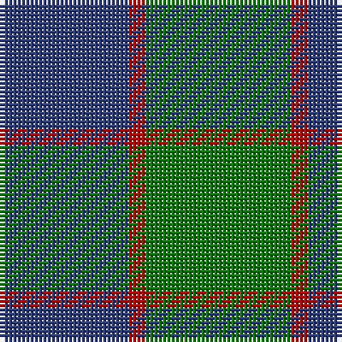 B/30 R4 G/34 tartan Tartan detail