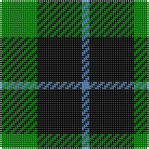G/20 K24 B/4 tartan Tartan detail