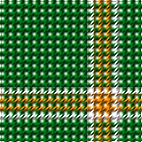 G/98 W8 O/22 tartan Tartan detail