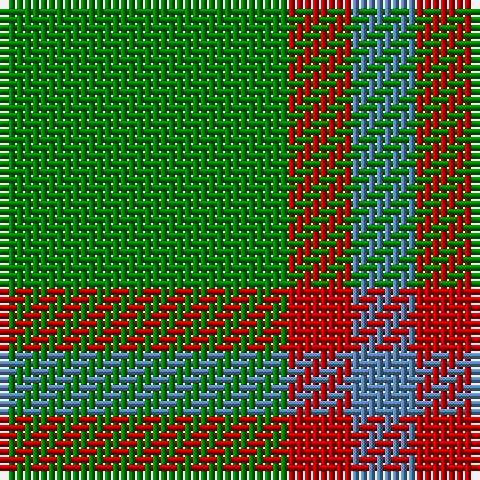 G/36 R8 B/8 tartan Tartan detail