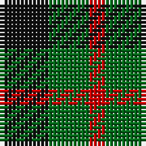 K/12 G10 R/4 tartan Tartan detail