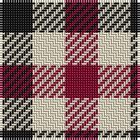 DR/14 W14 K/14 tartan Tartan detail