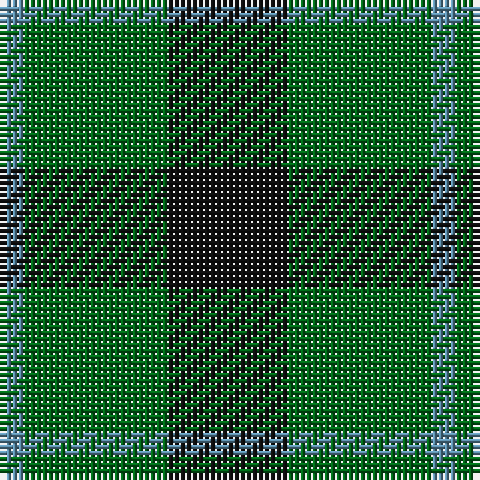 B/4 G24 K/20 tartan Tartan detail