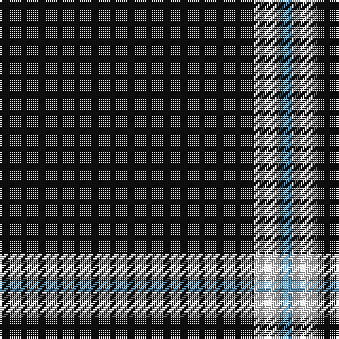 B/6 LN12 K/120 tartan Tartan detail