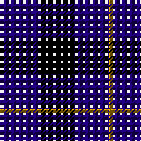 DY/4 DB40 K/40 tartan Tartan detail