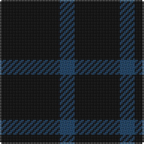 K/40 B10 K/30 tartan Tartan detail