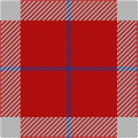 DB/4 R40 LN/18 tartan Tartan detail