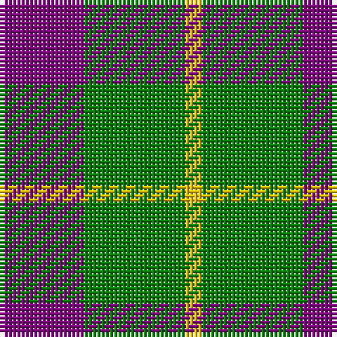 P/20 G24 Y/4 tartan Tartan detail