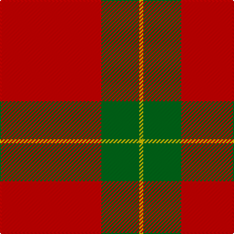 R/104 G39 Y/4 tartan Tartan detail