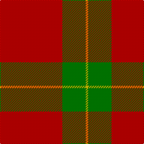 R/104 G39 Y/4 tartan Tartan detail