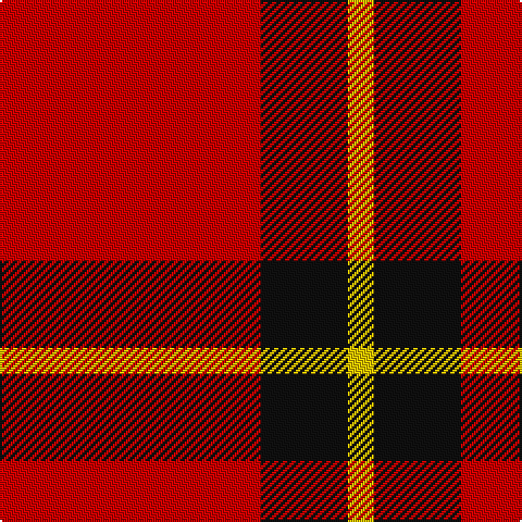 R/120 K40 Y/12 tartan Tartan detail