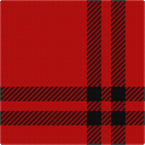 R/8 K12 R/72 tartan Tartan detail