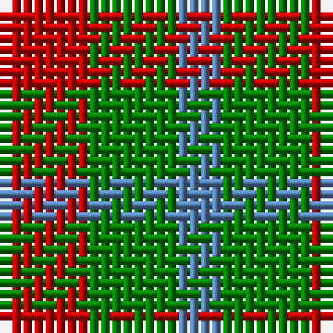 B/4 G8 R/8 tartan Tartan detail