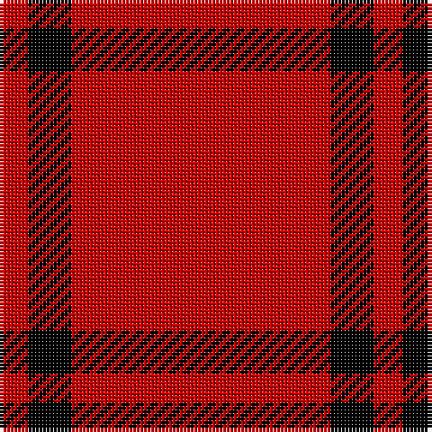 R/8 K12 R/72 tartan Tartan detail