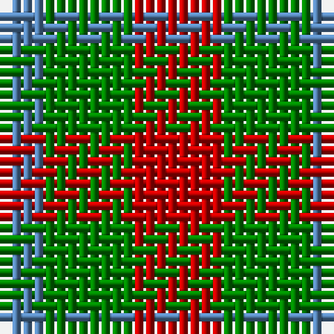 B/4 G8 R/8 tartan Tartan detail