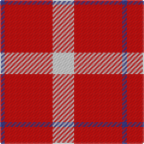 DB/4 R40 LN/18 tartan Tartan detail