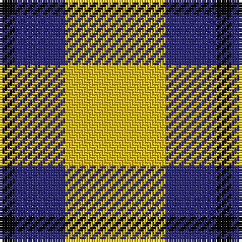 K/6 DB20 Y/40 tartan Tartan detail