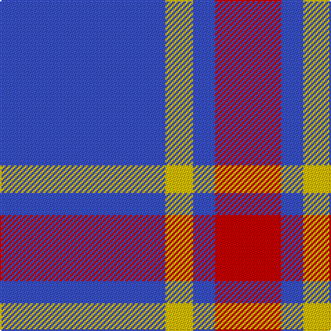 B/120 Y20 B16 R/48 tartan Tartan detail