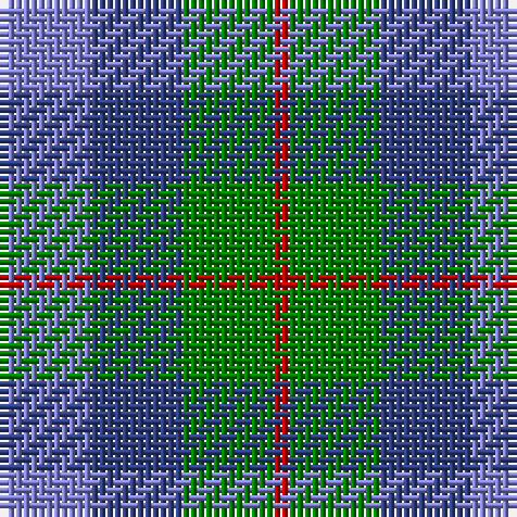 B/12 Ba12 G12 R/2 tartan Tartan detail