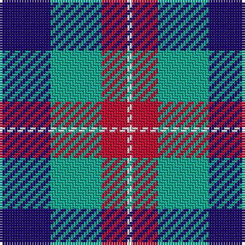 DB/20 B20 R10 LN/2 tartan Tartan detail