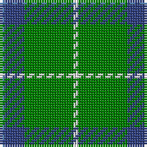 Ba/2 B8 G20 LN/2 tartan Tartan detail