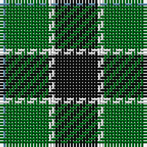 B/2 G14 W2 K/14 tartan Tartan detail