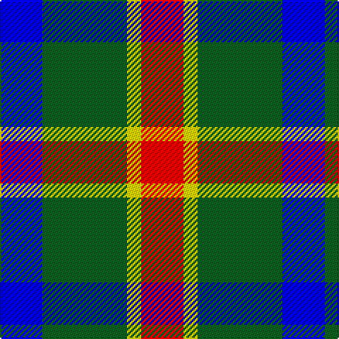 B/30 G60 Y10 R/30 tartan Tartan detail