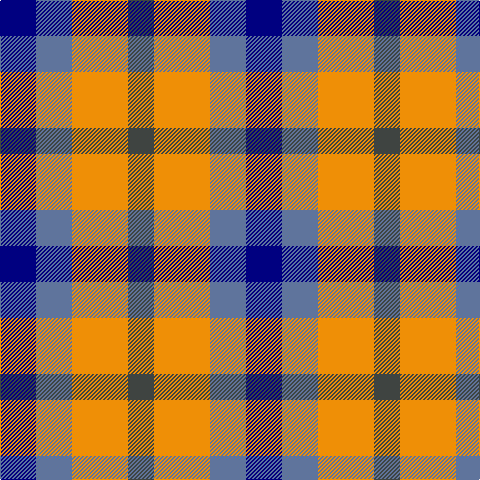 DB/36 B36 O56 N/26 tartan Tartan detail