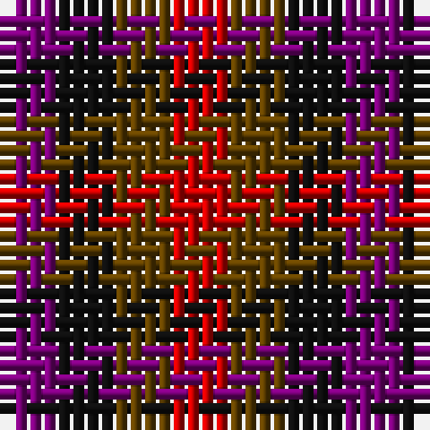 P/4 K4 T4 R/4 tartan Tartan detail