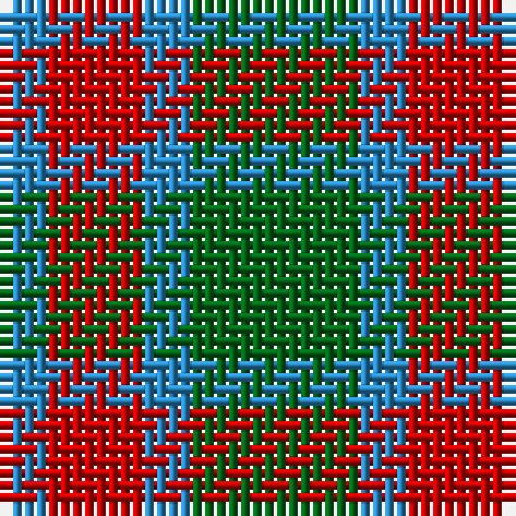 B/4 R8 B4 G/14 tartan Tartan detail