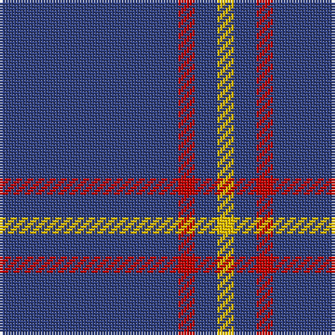 B/64 R6 B8 Y/6 tartan Tartan detail