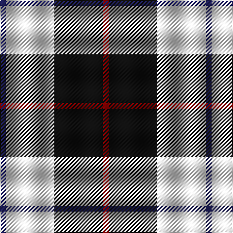 DB/6 W50 K50 R/6 tartan Tartan detail