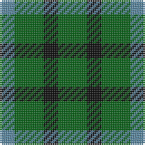 B/8 G16 K8 G/16 tartan Tartan detail