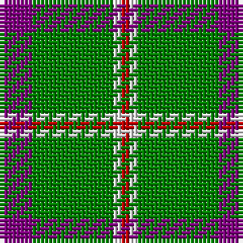 P/8 G20 LN2 R/2 tartan Tartan detail