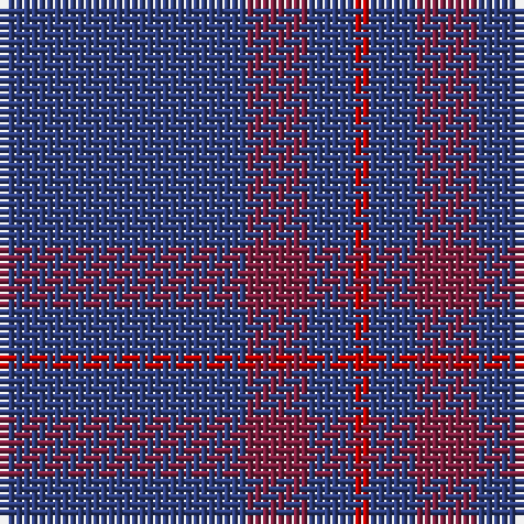 B/32 DR8 B6 R/2 tartan Tartan detail