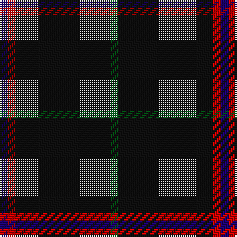 DB/4 R4 K48 G/4 tartan Tartan detail